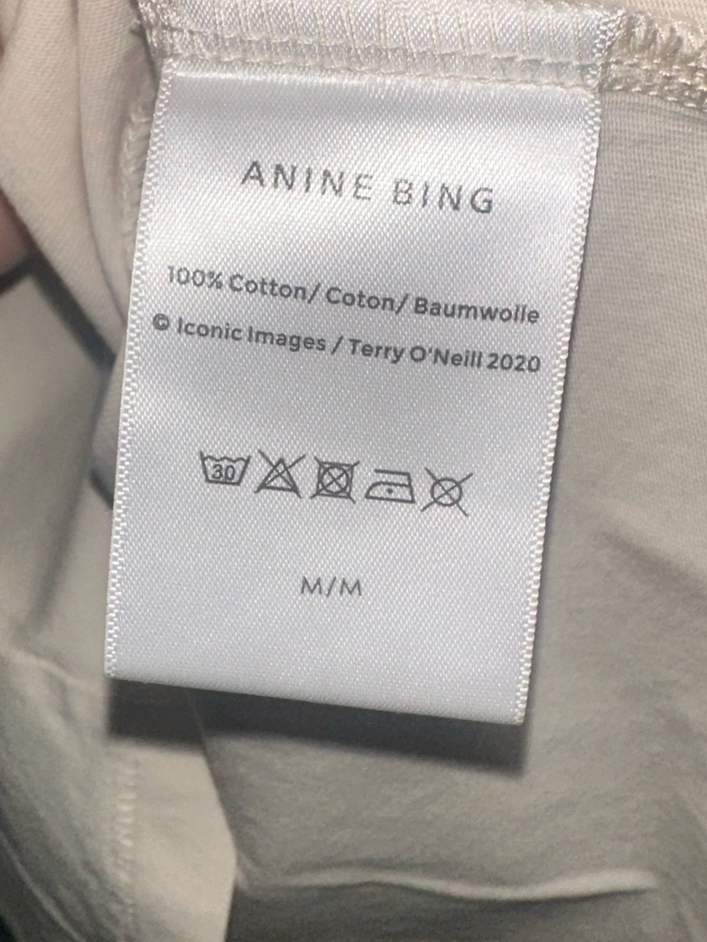 Anine Bing Tiger Tee Medium - Picture 7 of 9